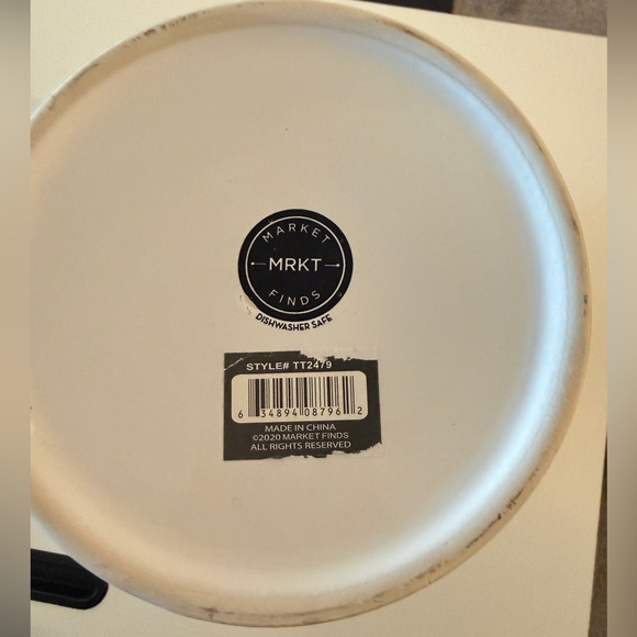 Utensil Holder - White Ceramic - Picture 4 of 4